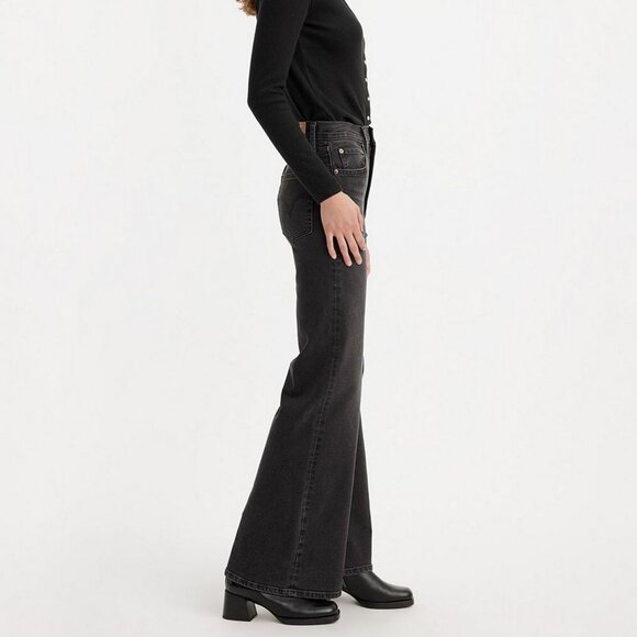 Levi's Ribcage High Rise Flare Jeans - Picture 3 of 4